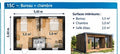 Studio de jardin LGS 15C Bureau + chambre — 15 m²