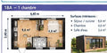 Studio de jardin 18 m² en structure LGS Maison Kit
