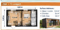 Studio de jardin 25 m² en structure LGS Maison Kit